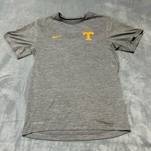 Tennessee Volunteers Nike Dri-fit Short Sleeve Men Gray Tee-Small